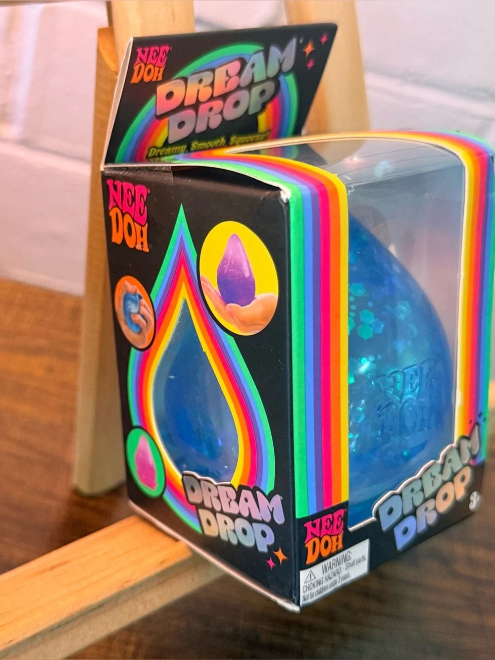 NeeDoh Groovy Fruit Dream Drop Fuzz Ball 3pc